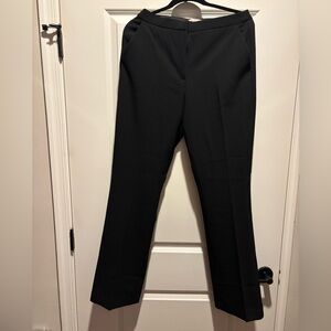 H&M Elegant Black Straight Leg Pants
